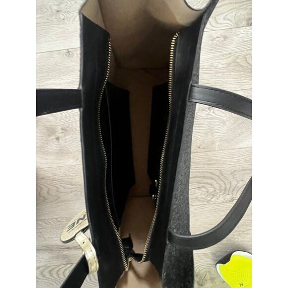 Michael Jackson ONE Cirque Du Soleil MJ Jacket Tote Purse Black, Gold Glitter - Picture 5 of 10